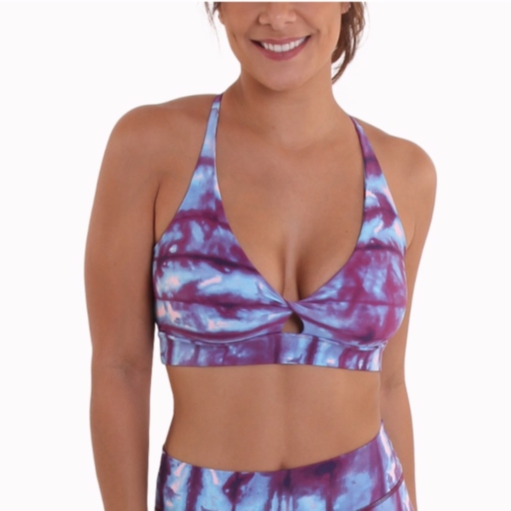 NWT Liquido Twisted Bra Deep Ocean - Picture 4 of 6